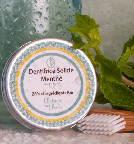 dentifrice aux deux menthes image